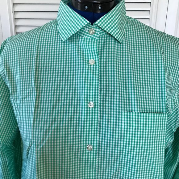 NWT Land's End No-Iron LS Shirt - Picture 2 of 9